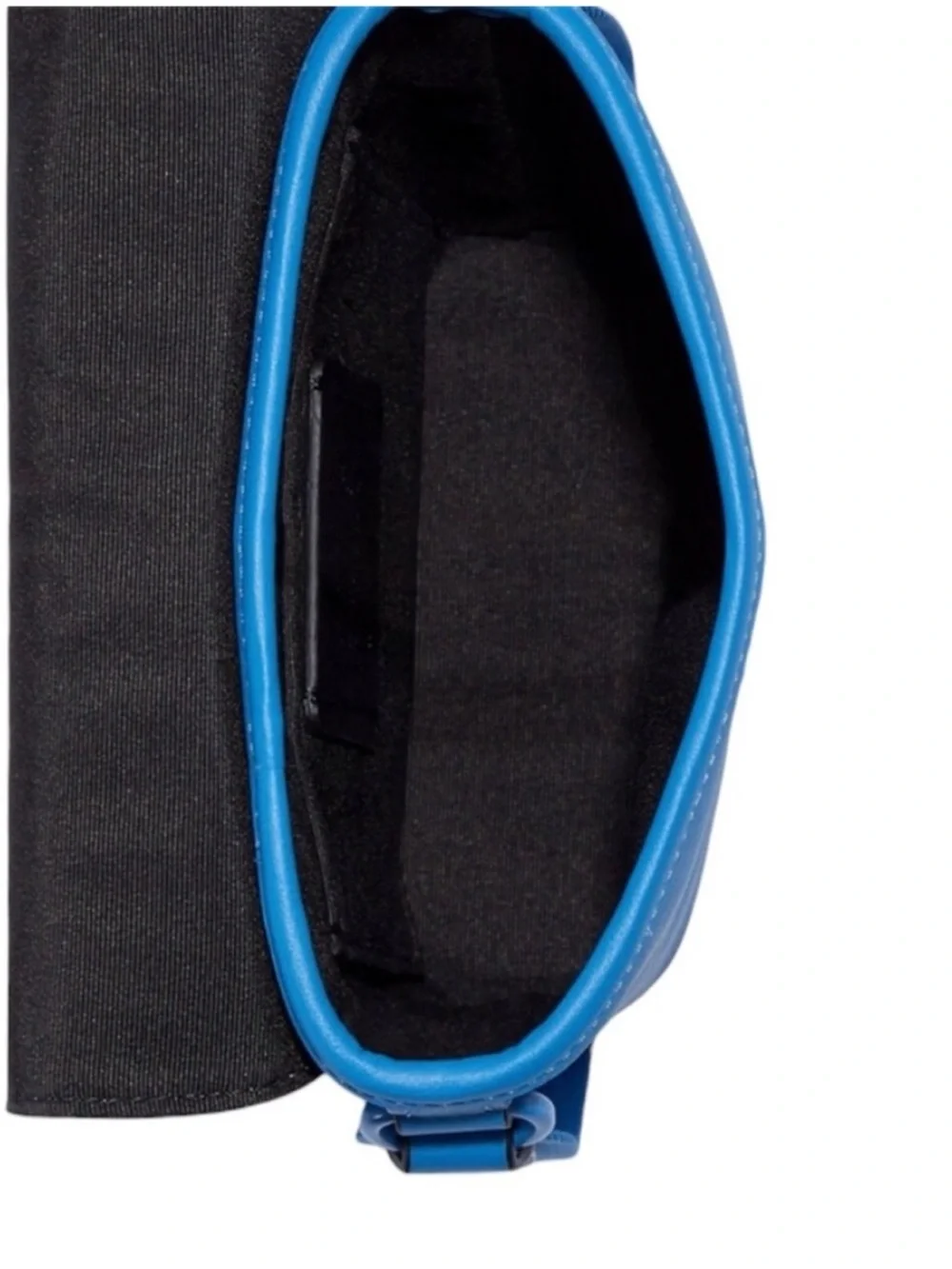 COACH Track Small Flap Crossbody in Racer Blue Calf Leather